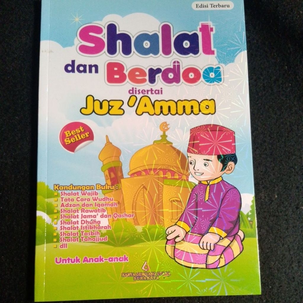 Buku Tuntunan Sholat dan Berdoa disertai Juz'Amma