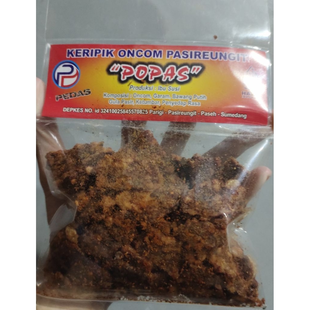 Kripik Oncom Khas Sumedang