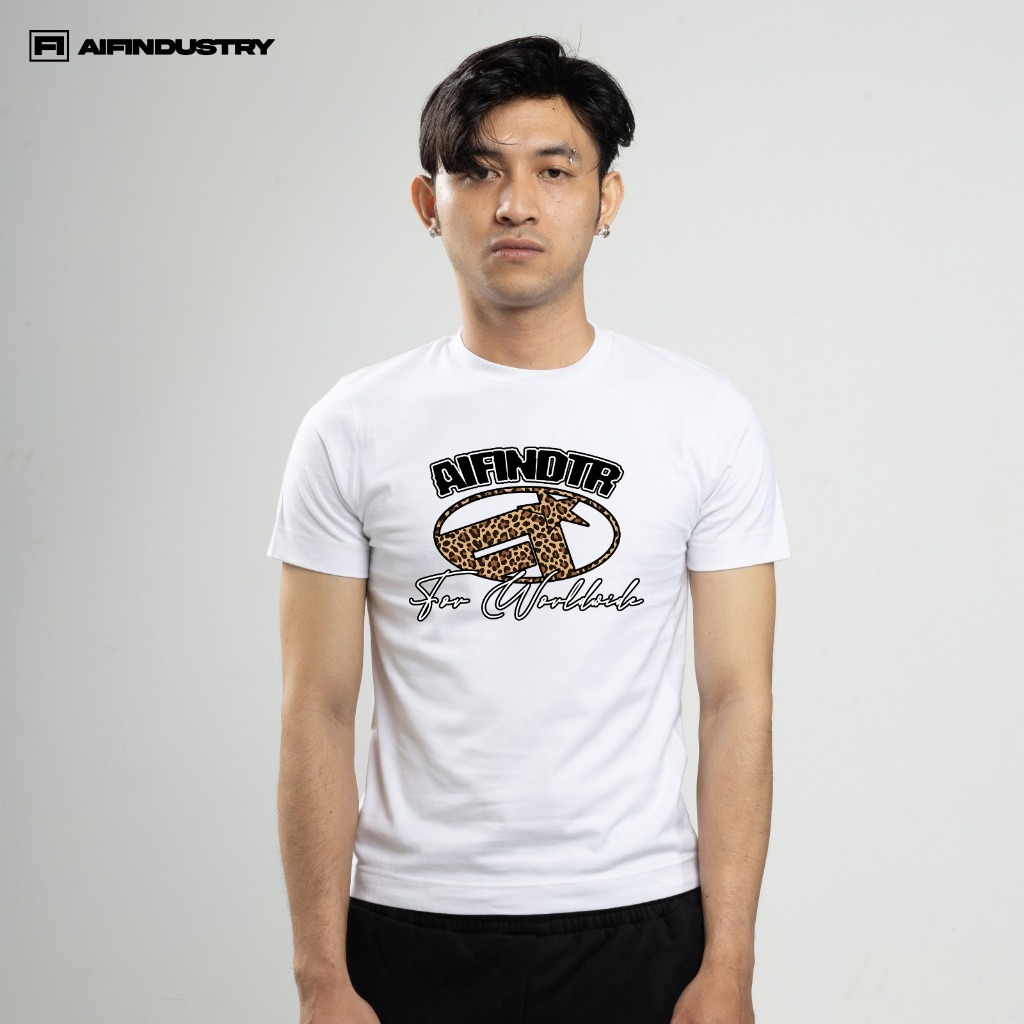 AIFindustry - Fitted Tee ''Leo Emblem" Fitted Tee 24s