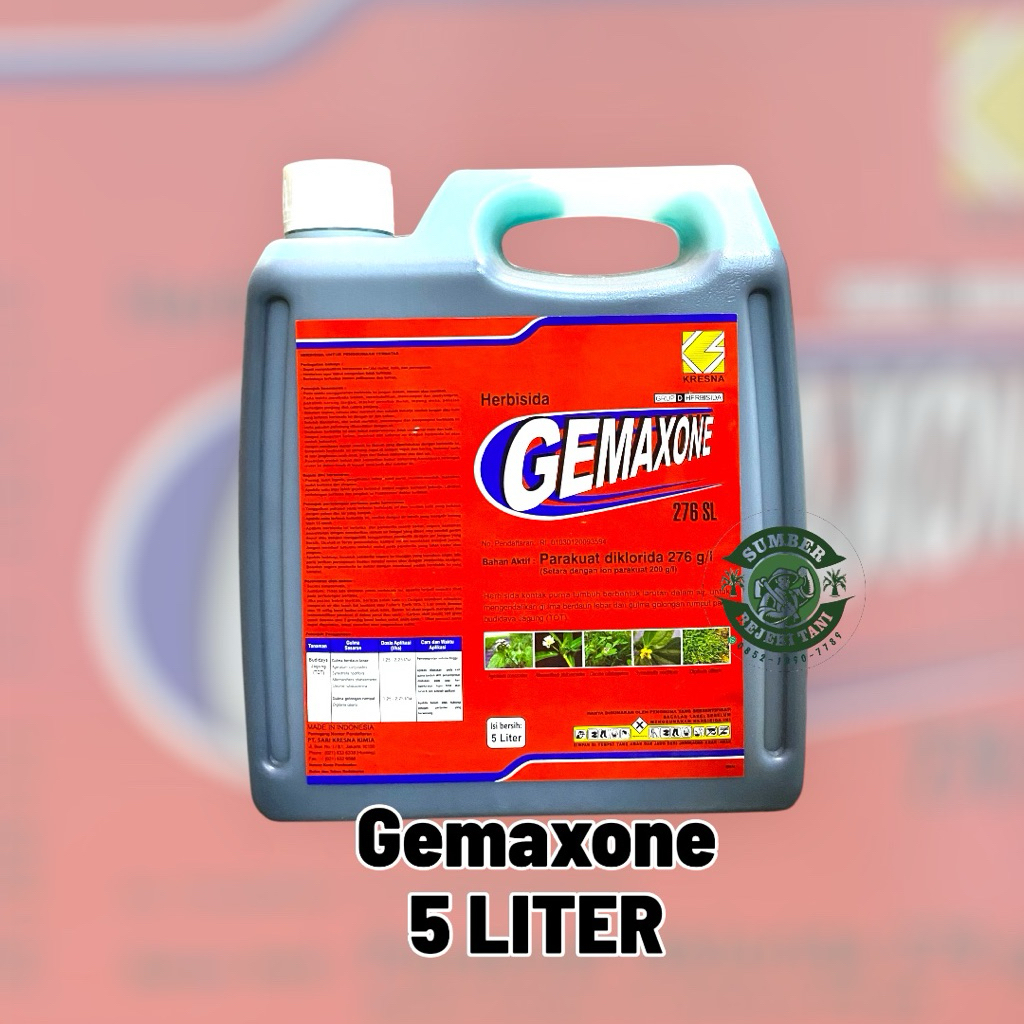 Herbisida Gemaxone 276 SL 5 Liter