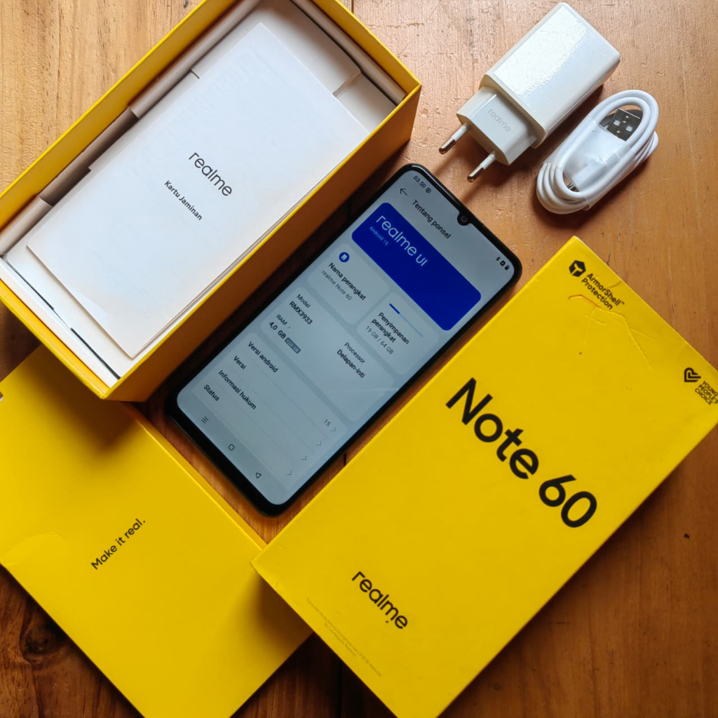 REALME NOTE 60 SECOND 4/64GB HANDPHONE SECOND HP SEKEN HP BEKAS HP MURAH
