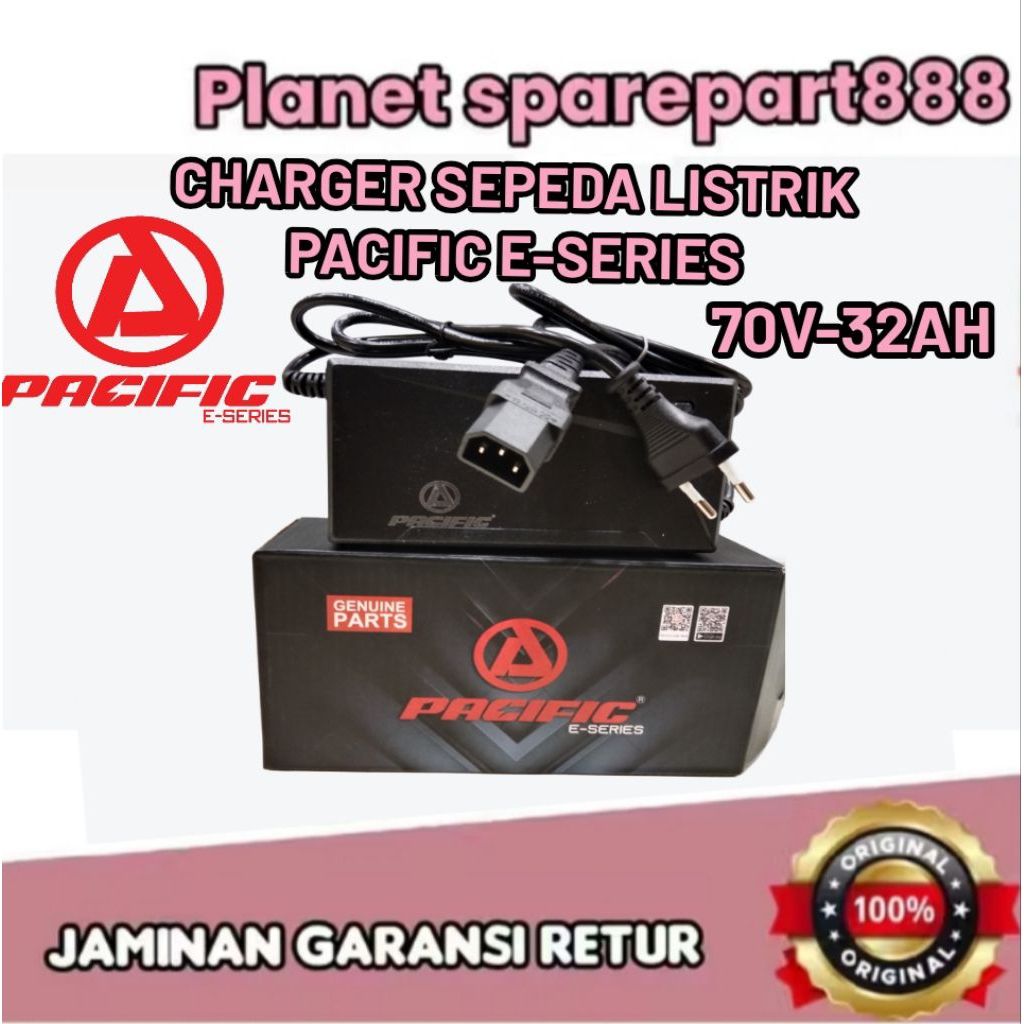 charger/casan sepeda listrik PACIFIC 72V-32AH