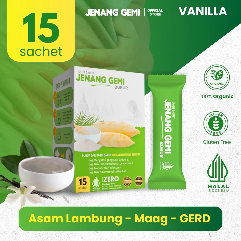 Jenang Gemi Isi 15 Sachet Rasa Vanilla