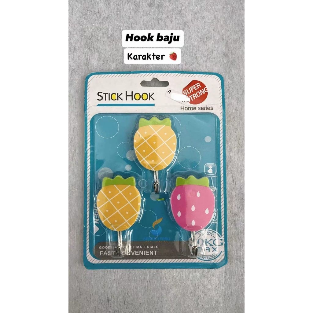 Gantungan dinding Hook tempelan Skylar kapstok tempel|Kapstok tempel karakterl Gantungan dinding ser