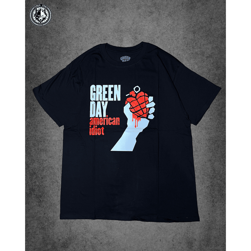 Kaos Band Green Day - American Idiot Official Licensed Original T-Shirt