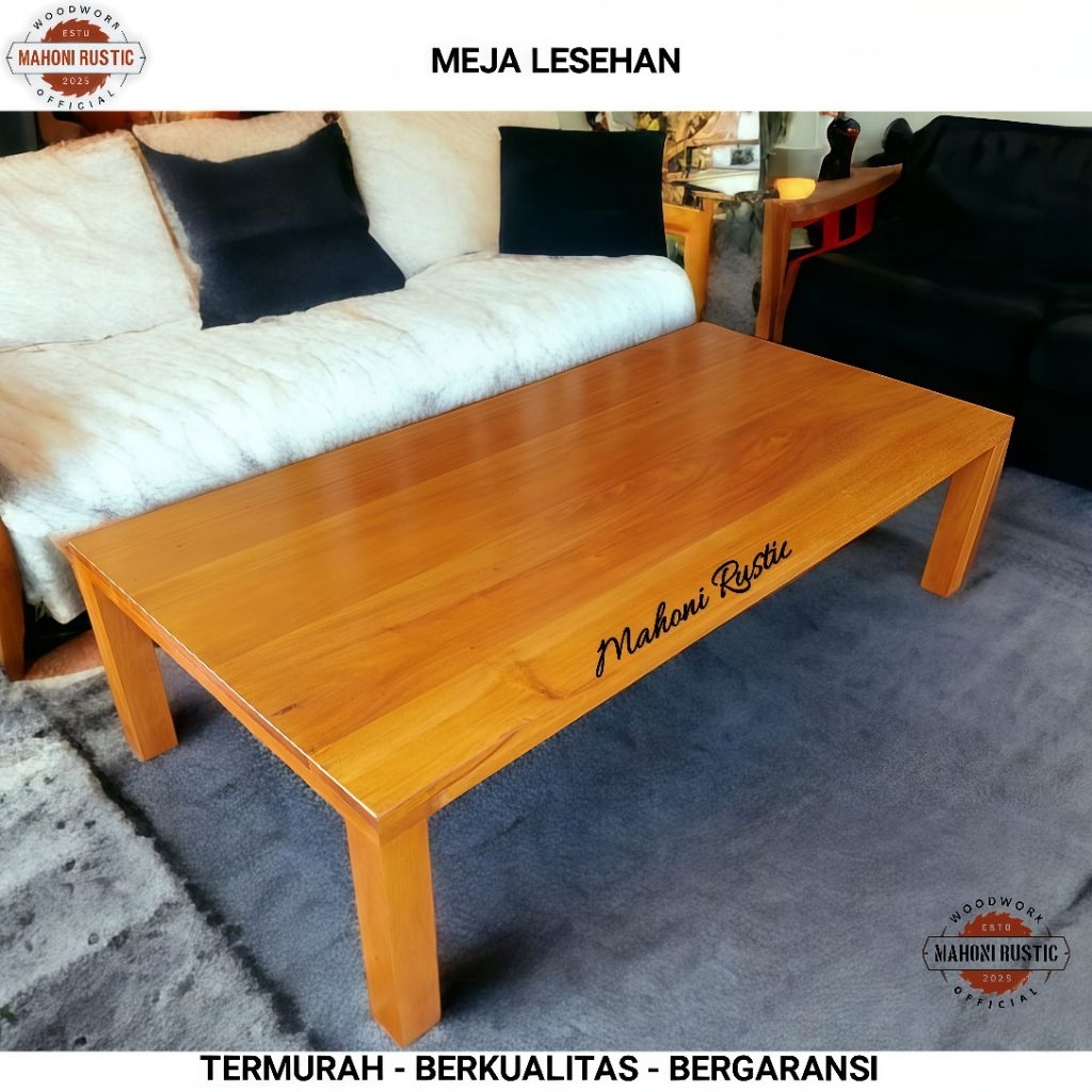 MEJA LESEHAN meja kayu meja makan meja minimalis