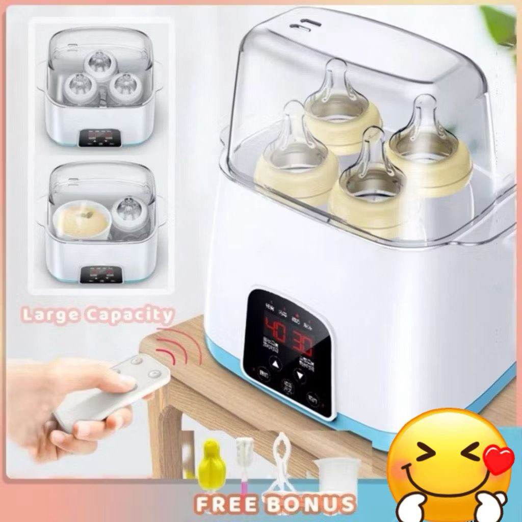 HYC Mocababy Sterilizer Botol Bayi Alat Steril Botol susu bayi ada Remote/ Penghangat Botol Steril B