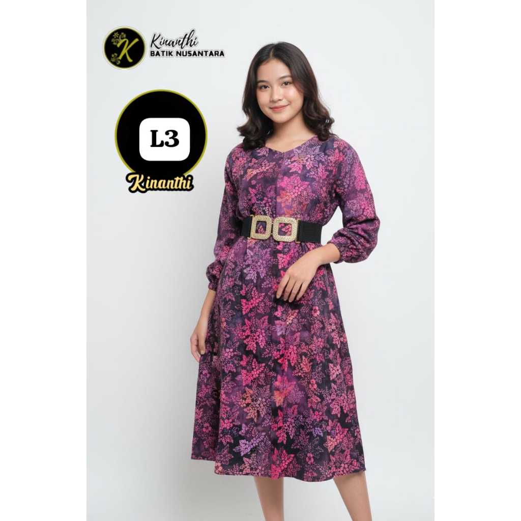 TUNIK KINANTHI MOTIF BATIK NUSANTARA