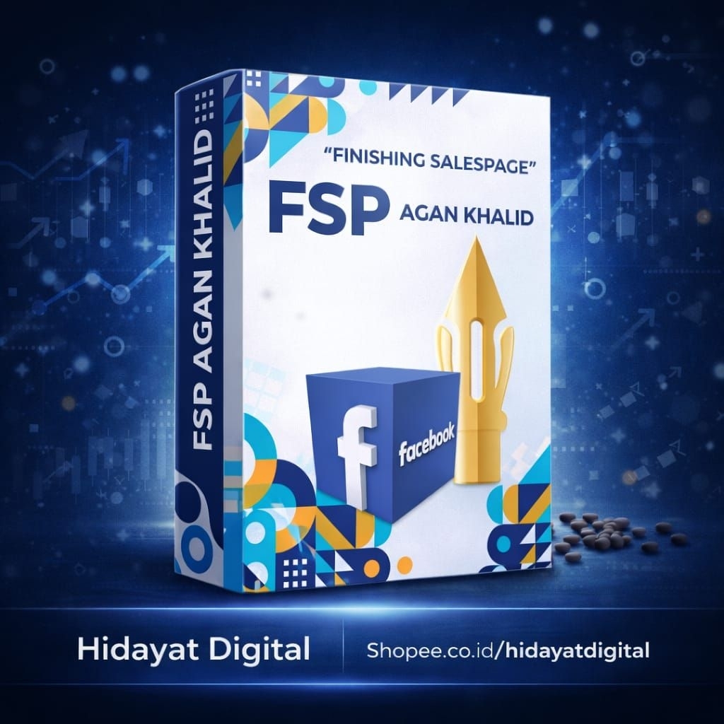 ( LIFETIME ACCESS ) FSP AGAN KHALID FINISHING SALESPAGE TUTORIAL COPYWRITING TOPOGRAFI WEBSITE PENJU