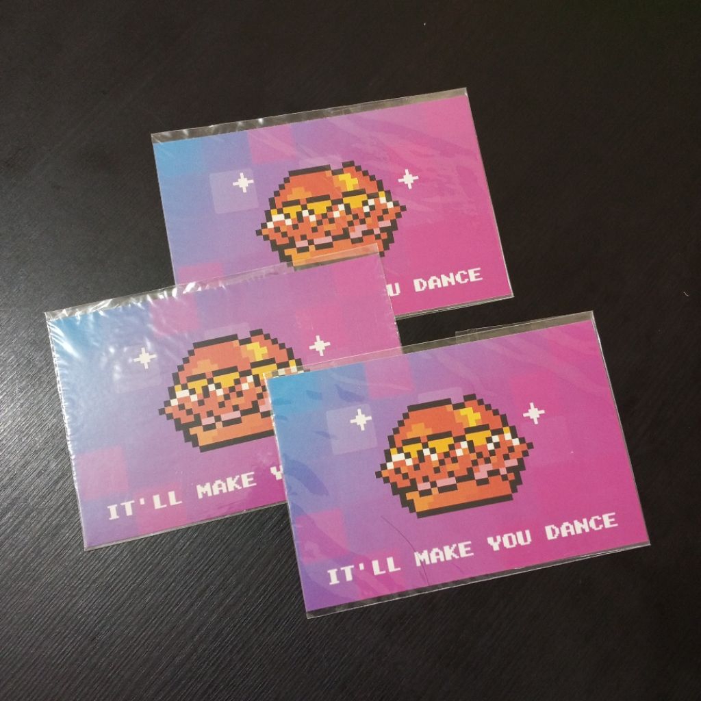 Postcard New Jeans x McD Official Merch McDonals NewJeans