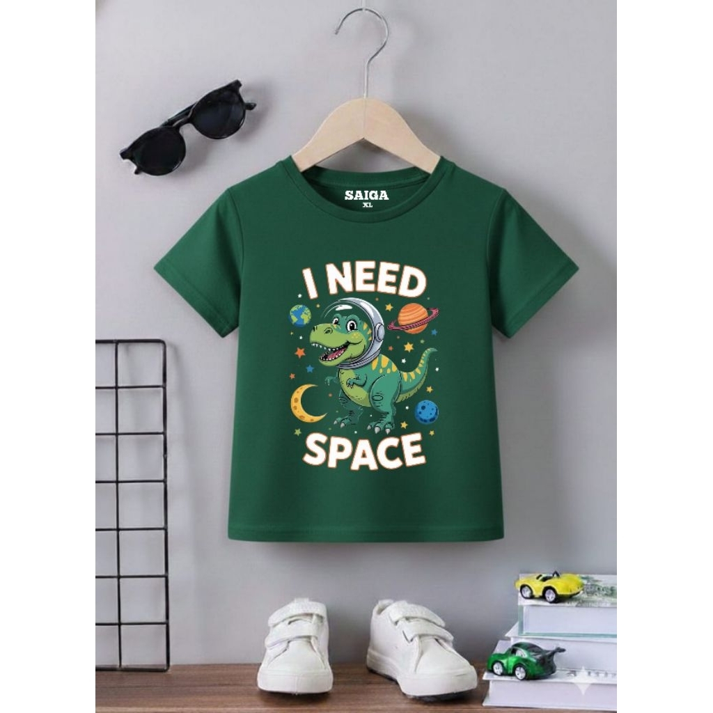 Baju anak T-rex Roar usia 2-11 tahun Premium