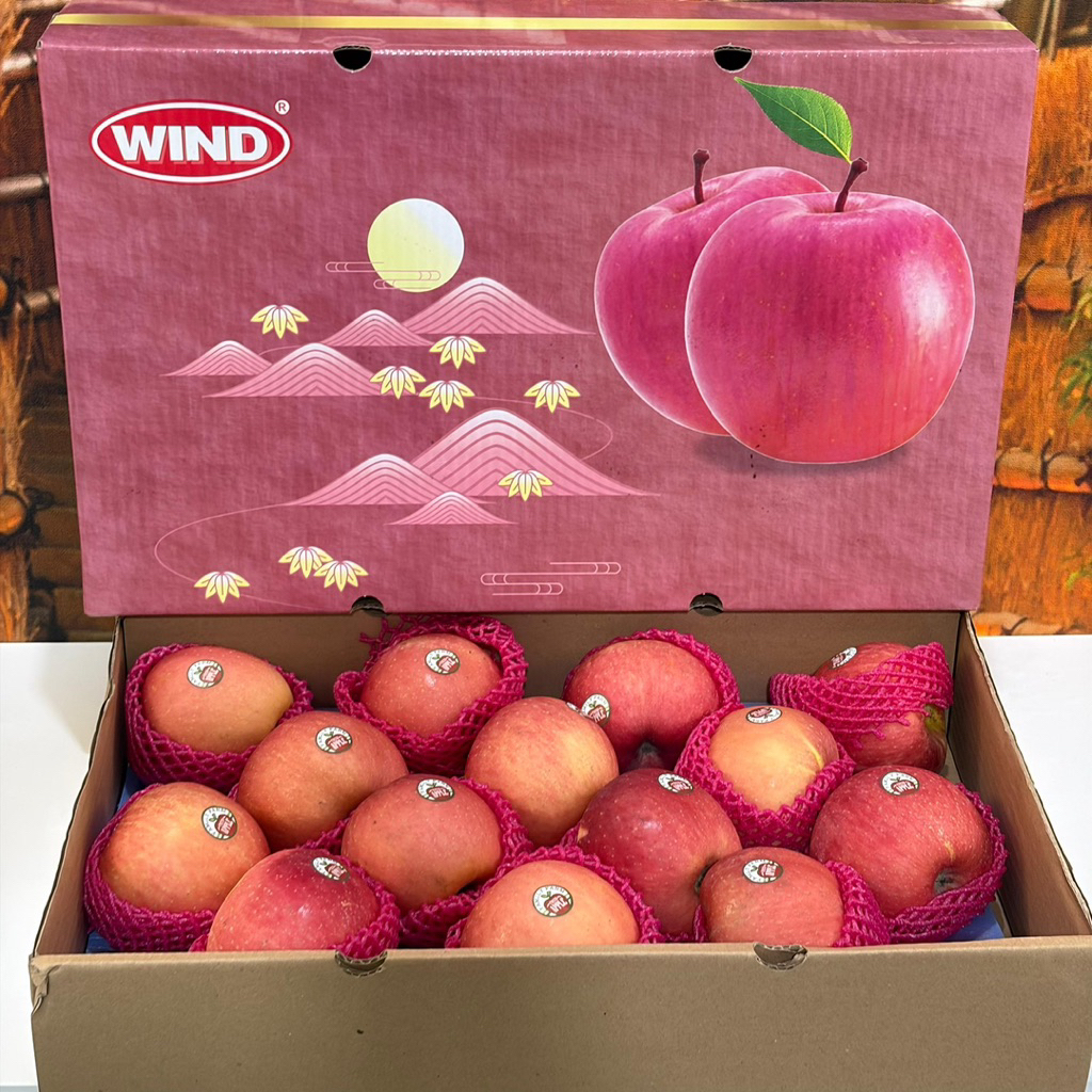 APEL FUJI WIND HAMPERS IMLEK PREMIUM | Buah Apel Hadiah Gift Box Tahun Baru