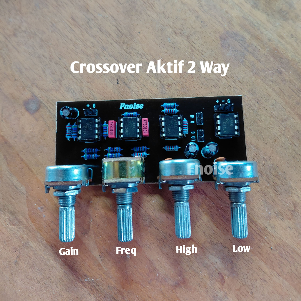 Kit Crossover Aktif 2 Way Mini