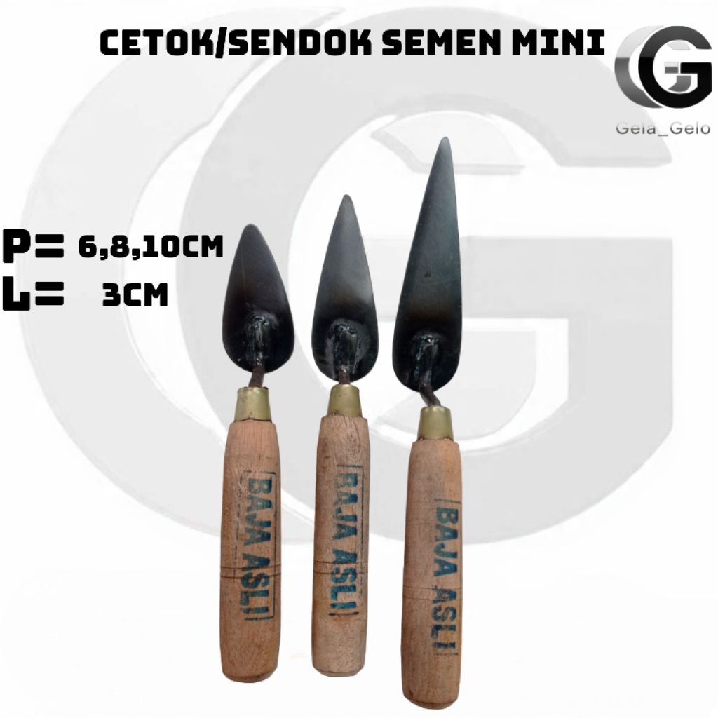cetok/sendok semen mini alat pertukangan profesional berkualitas