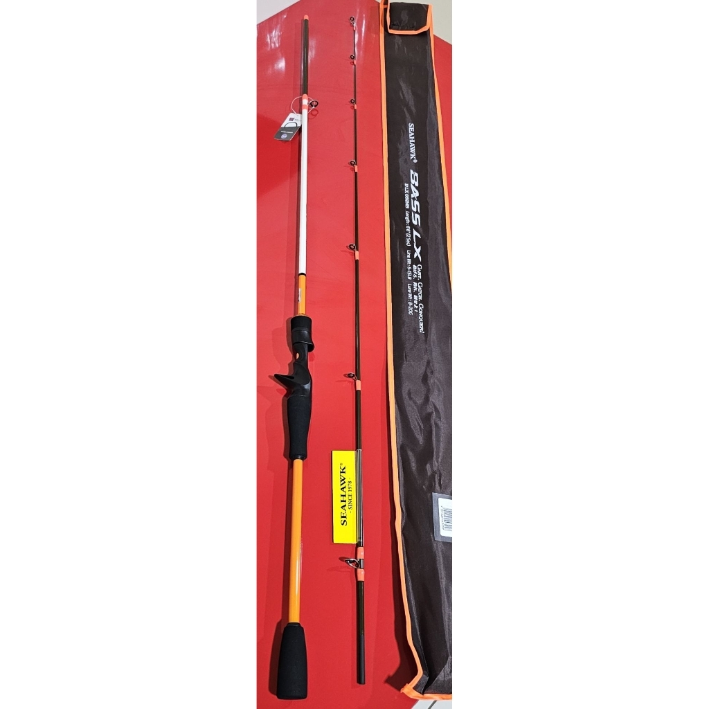 Joran Seahawk Bass LX 662 BC Carbon Solid Fuji