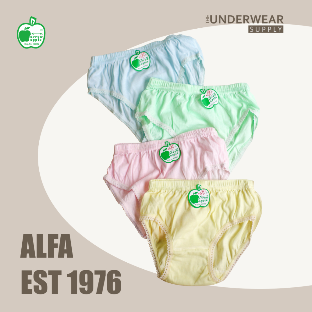 [Arrow Apple] CD Apel Ori Wanita | Klasik Sejak 1976 | Celana Dalam Wanita l Alfa