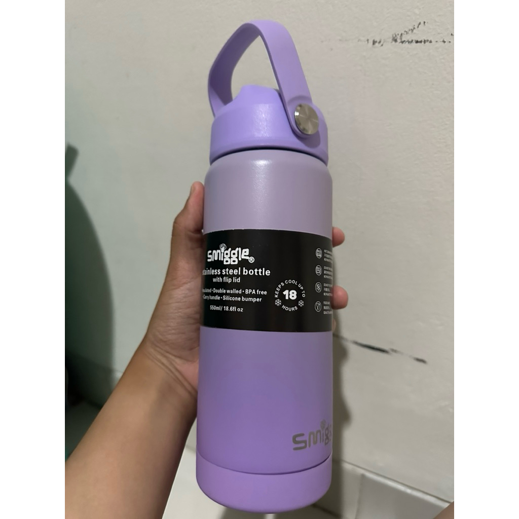 Botol Minum Tumblr Tumbler Wadah Minum Termos Anak Sekolah TK SD SMIGGLE ORI