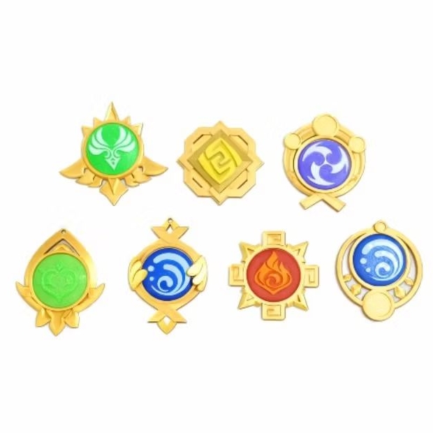 Keychain / Cosplay Vision Genshin Impact