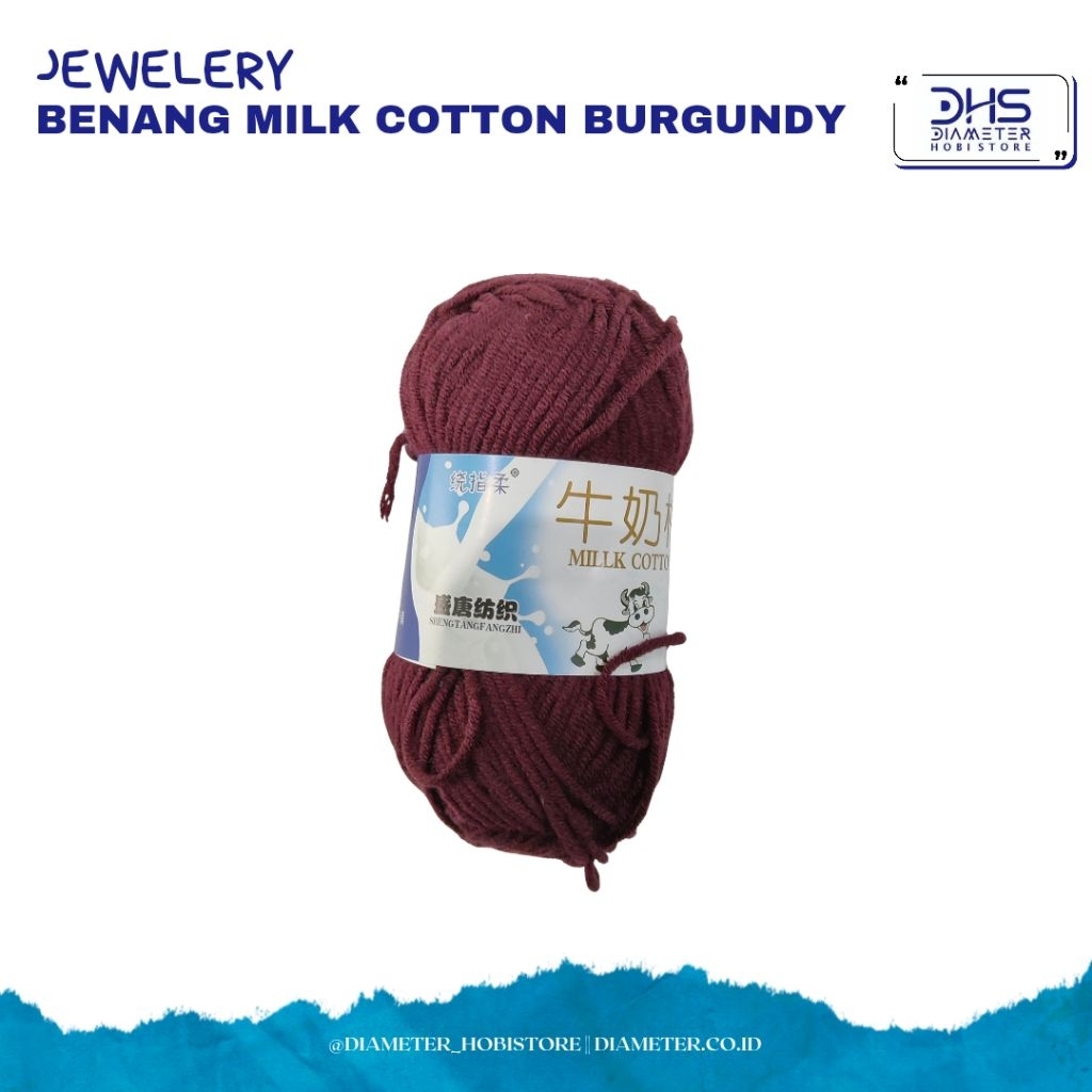 BENANG RAJUT MILK COTTON