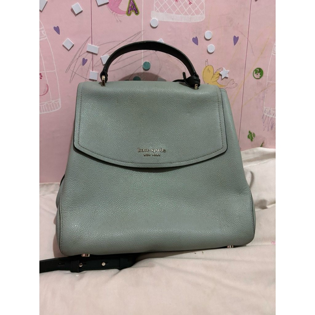 kate spade backpack mint