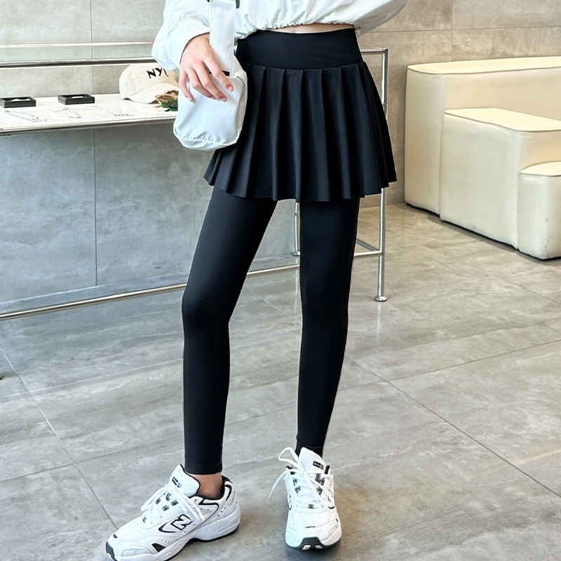 MiaoGirl - Celana Legging Rok Type 2 / Celana Legging Rok Olahraga GYM Anak Perempuan / Celana Olahr