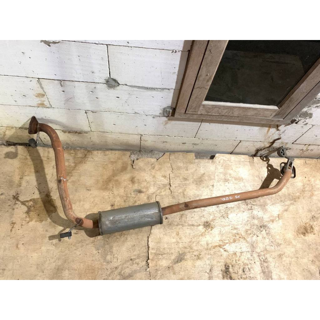 Knalpot tengah exhaust Centerpipe Honda Jazz Ge8 original copotan