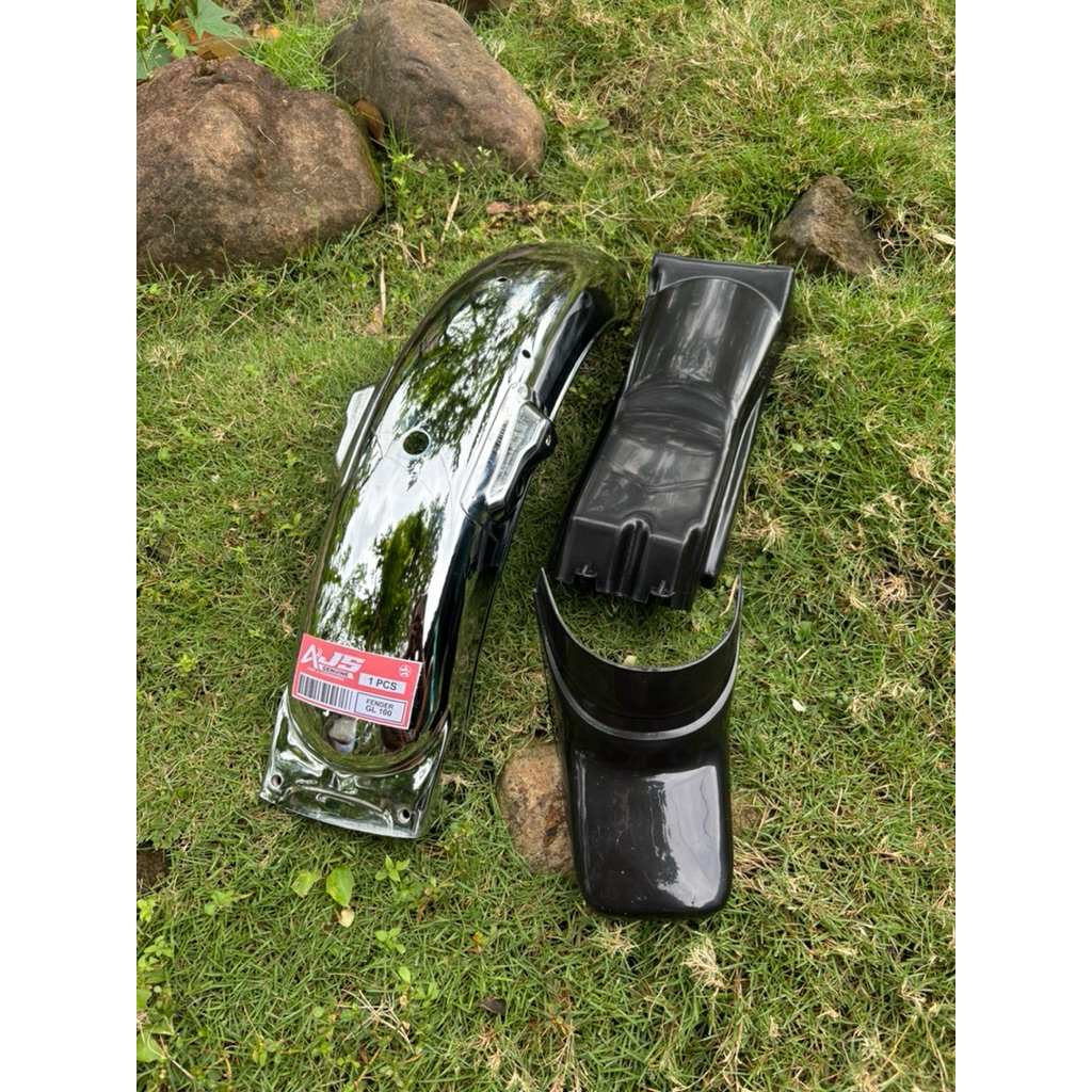 Slebor belakang gl100 spakbor gl100 gl125 k5 ajs chrome tebal presisi