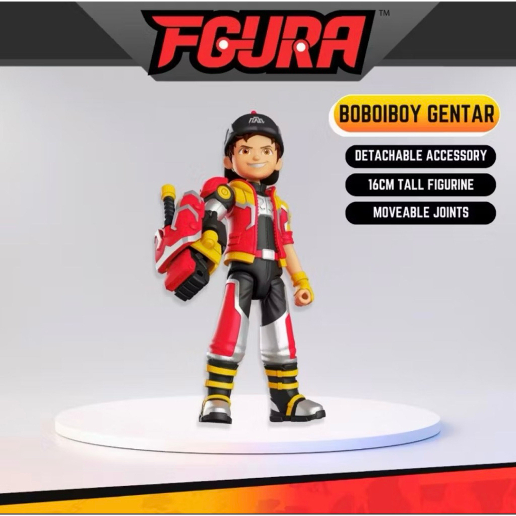 FGURA BOBOIBOY GENTAR - Figuran Boboiboy Gentar Original Monsta