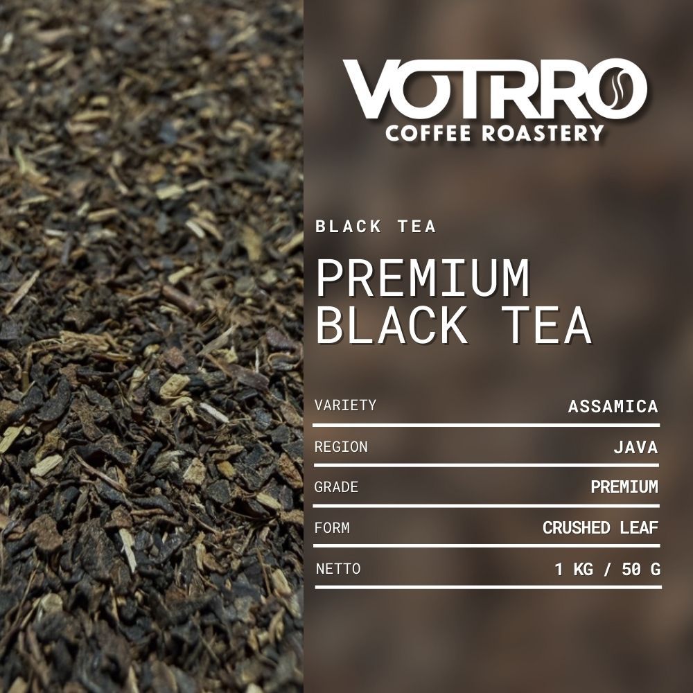 Premium Black Tea Indonesia / Teh Hitam Indonesia bentuk Daun Teh Hitam Bubuk