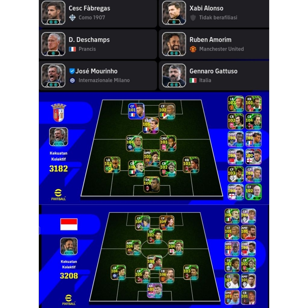 JUAL Akun eFOOTBALL MOBILE 2025/2026 Gacor Murah | Ready