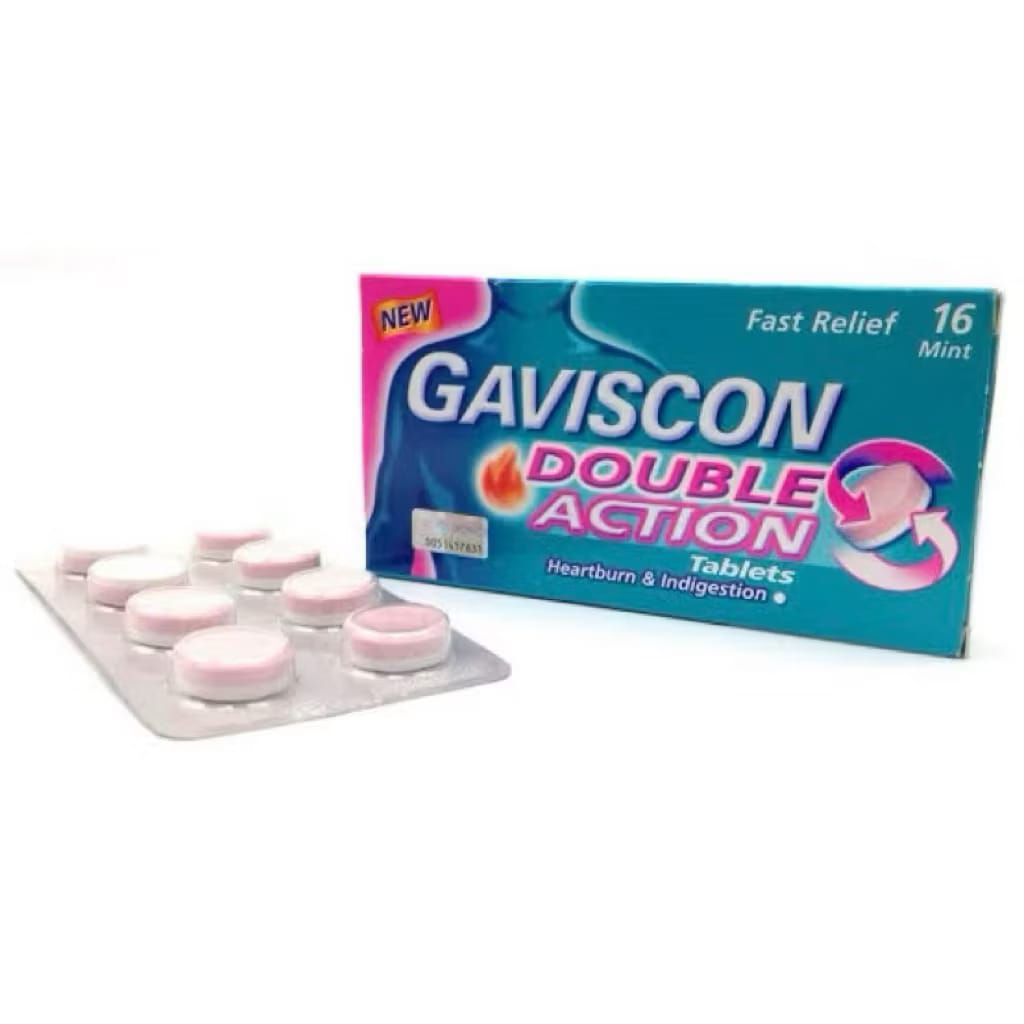 Gaviscon Double Action Tablet isi 16 tablet Chewable