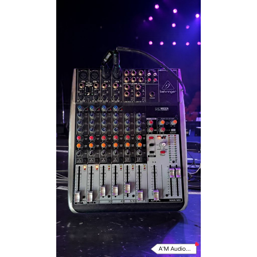 mixer behringer original orisinil bekas muluss