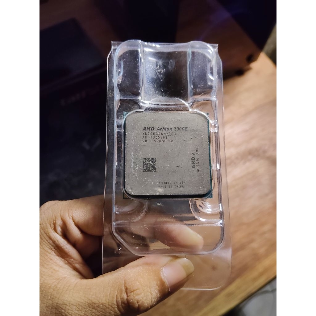 Processor Amd Athlon 200GE TRAY (Bekas Grade A)