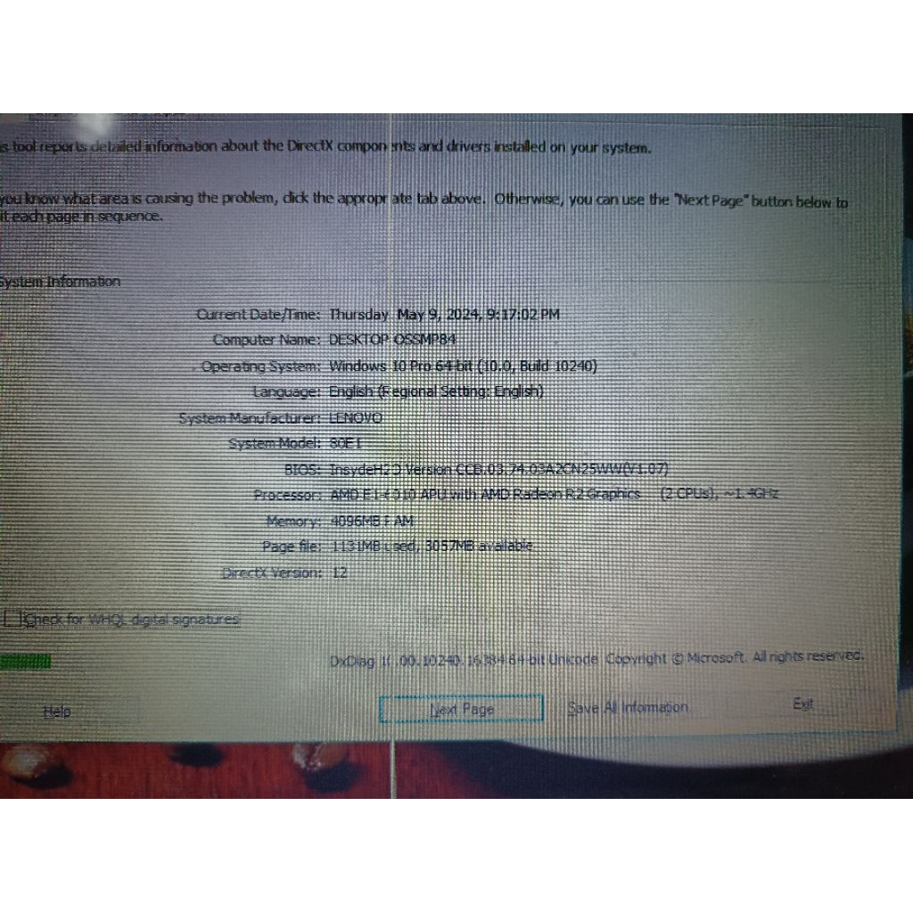 Mainboard mobo laptop lenovo g40 g40-45 amd e1 normal