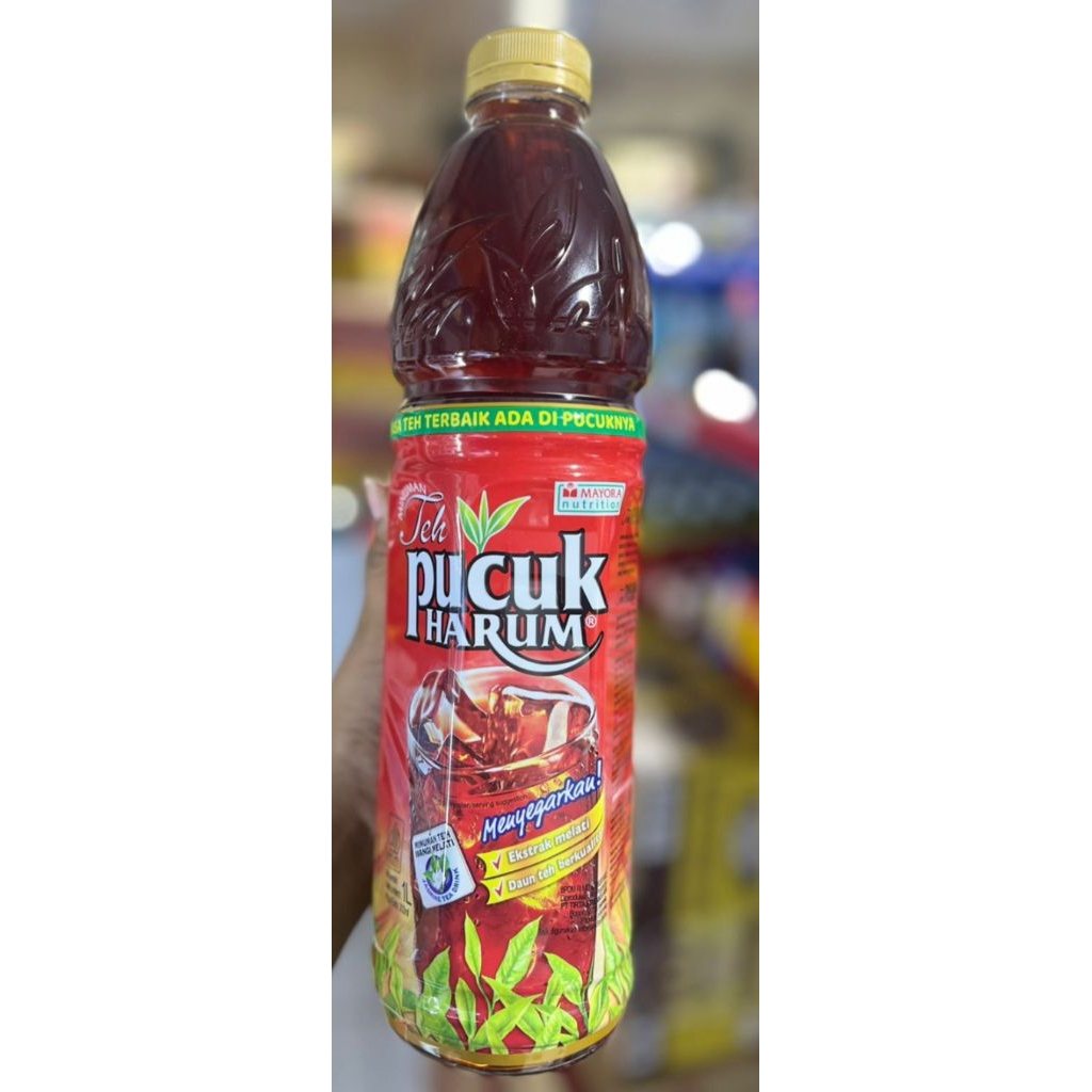 Teh Pucuk Harum Botol 1 Liter - Rasa Alami, Kemasan Praktis, Ekstra Hemat