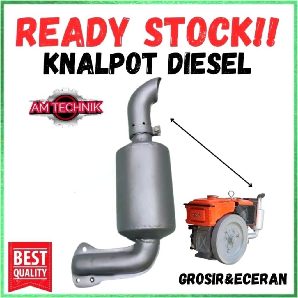 Knalpot Diesel Kubota Type RD 85,75,95,110