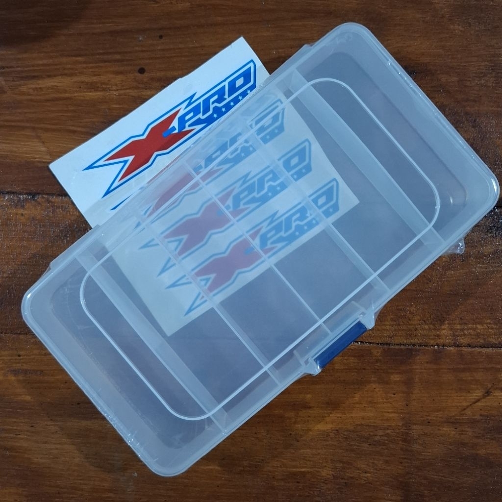 Kotak Parts Mini 4wd Clear 6 sekat