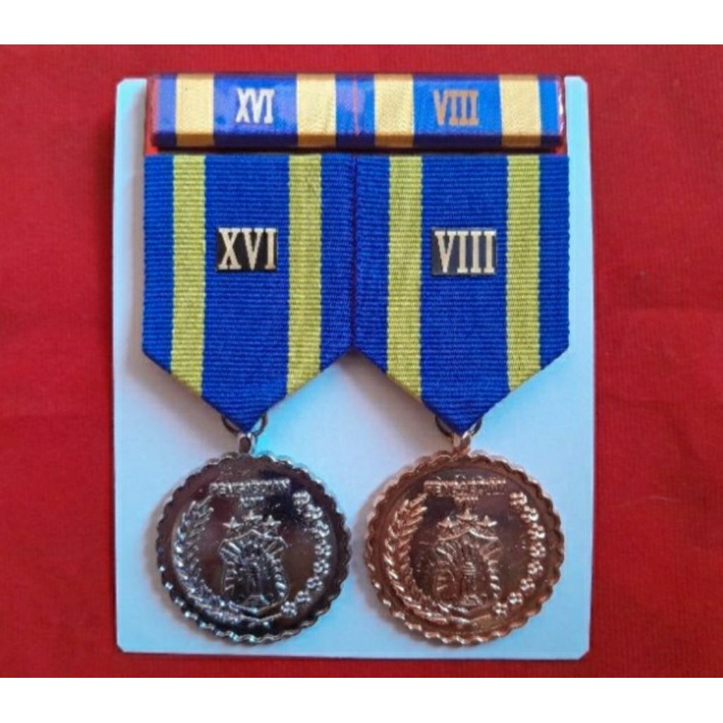 SATYA LENCANA PDH & PDU MEDALI / TANDA JASA / TANDA KEHORMATAN POLRI 8 - 16 - 24 _ 32 TAHUN PDH DAN 