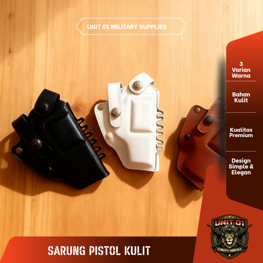 Sarung Pistol Kulit ​Holster Pistol Kulit ​Holster Kulit ​Sarung Senjata Kulit ​Holster Pinggang Kul