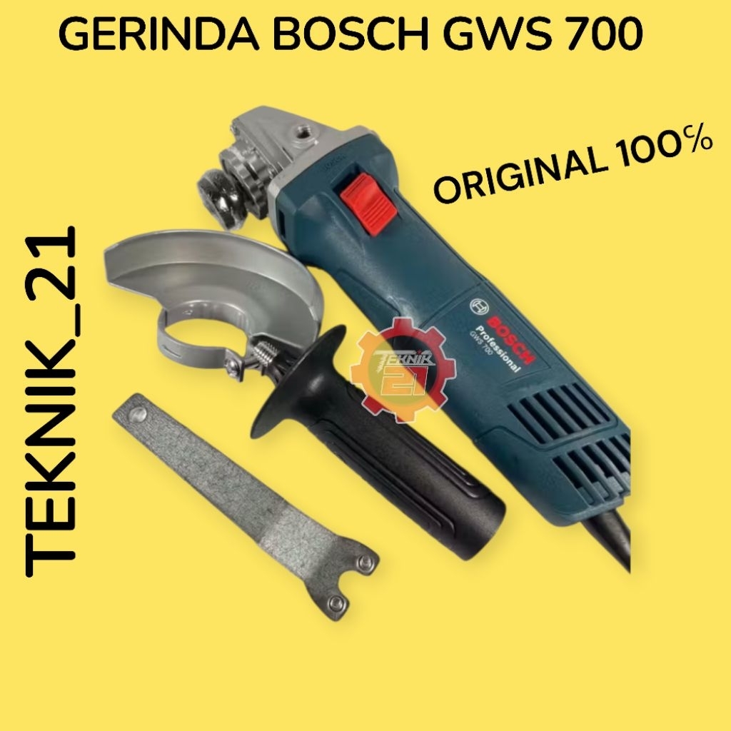GERINDA BOSCH GWS 700 GERINDA TANGAN BOSCH GWS 700 ORI