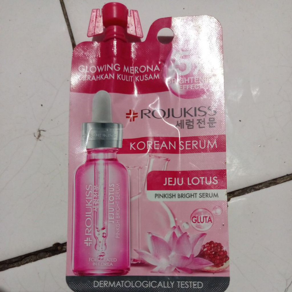 Glowing Merona Rojukiss Korean Serum jeju lotus 8ml