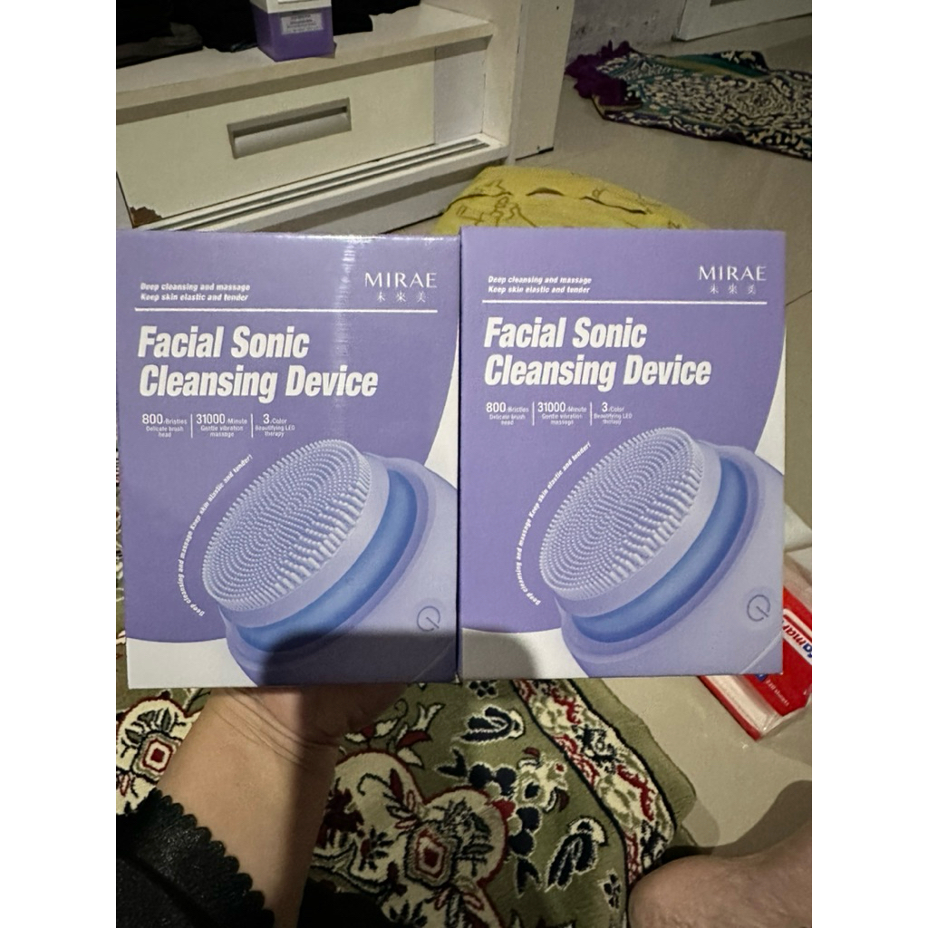 preloved MIRAE facial sonic cleansing device
