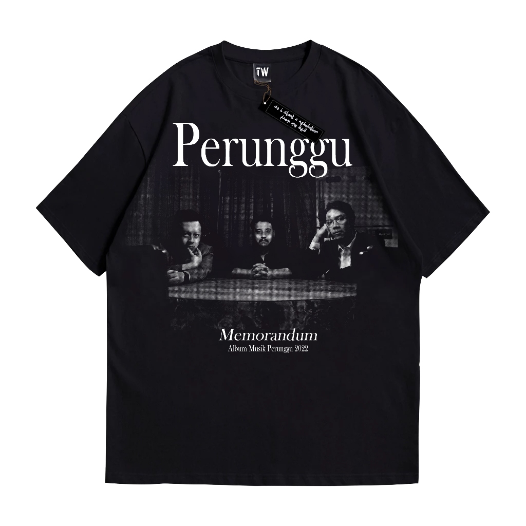 Kaos Perunggu Album Memorandum - Tshirt Band Album Musik Perunggu Cotton Combed