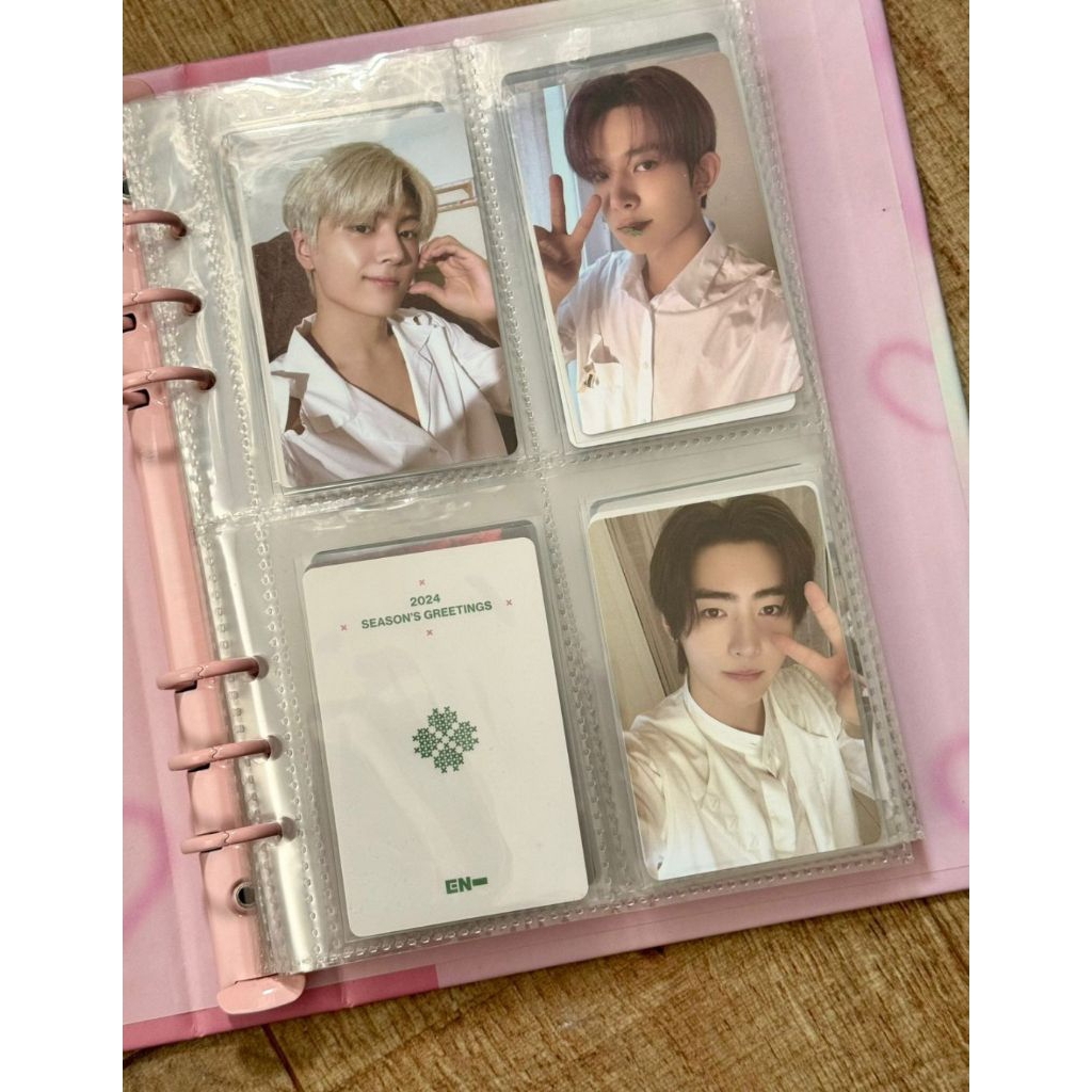 wts enhypen enha pc photocards official seasons greeting 2024 group pc