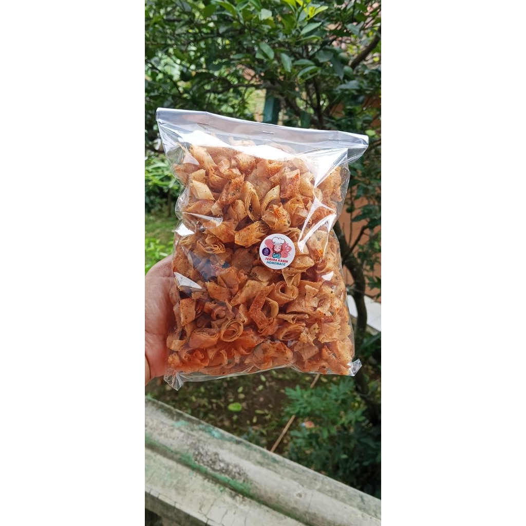 lumpia kering pedas kemasan 250gr