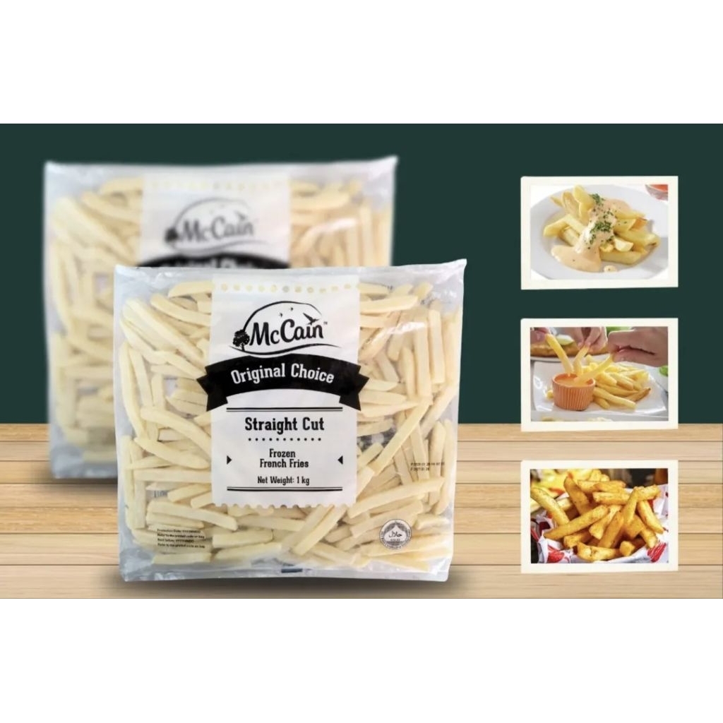 McCain FRENCH FRIES STRAIGHT CUT 1 KG