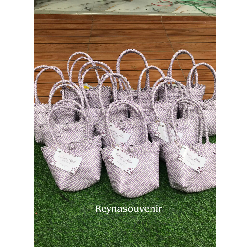 Tas Anyaman Souvenir Mini Mungil Lucu