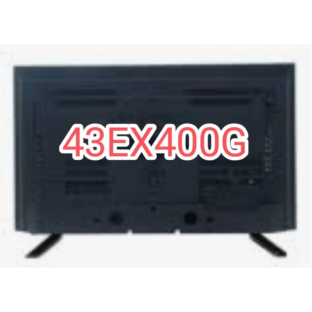 sparepart onderdil mainboard original type 43EX400G mb MB mesin tipi LED panasonic type 43EX400G mot