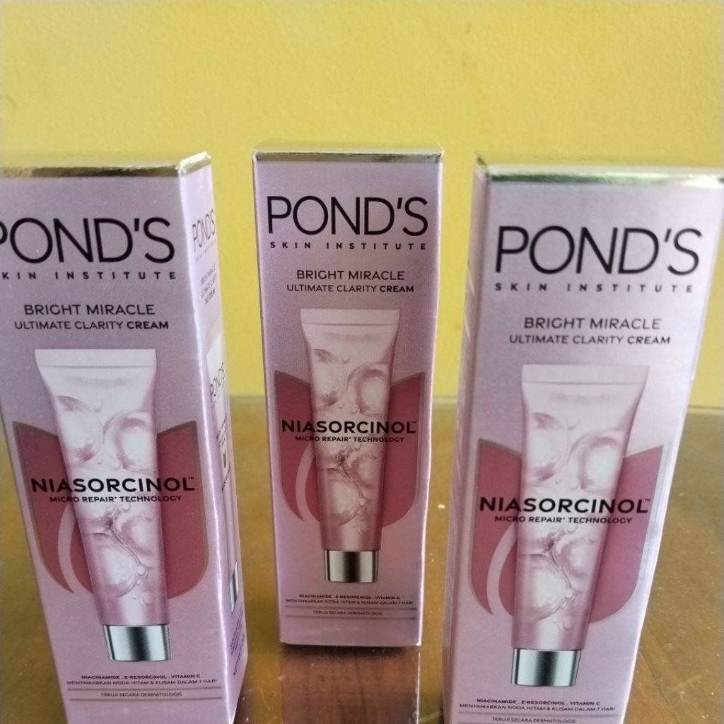 pond's day cream bright muracle 3pcs x 20g