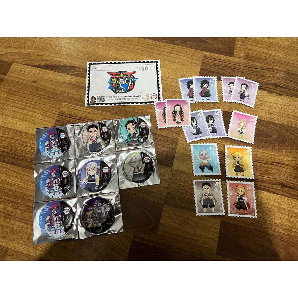 Postcard Demon Slayer Official Ebisu